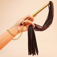 BDSM Bondage Flirting Flogger Bull Whip pour les préliminaires de sexe adulte