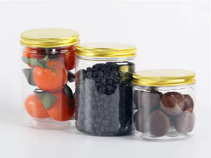 Frasco de Plástico PET Personalizado con Tapa de Aluminio 100ML 120ML 150ML 250ML 500ML Frasco PET de Boca Ancha para Envasado de Alimentos Secos - Product Image 3