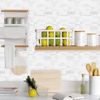 Lanterne en mosaïque à rayures, 10 pièces, décor de maison, carrelage mural 3D de cuisine ou salle de bains, étanche