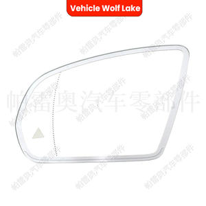 Espejo de punto ciego Wolf Lake para Mercedes Benz W205 W213 W253 W222, pieza de repuesto interior, ABS plateado - Product Image 2