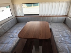 Caravane à double essieu en alliage d'aluminium pour voyages toutes saisons, camping hors réseau, camping-car familial, camping-car extérieur, motorhome - Product Image 6