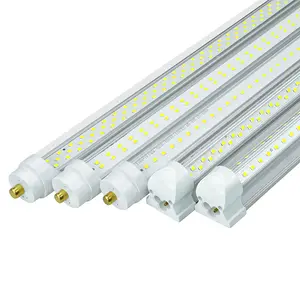 Tubos de luz de led, 60cm, 120cm, 2ft, 4ft, fixação fluorescente, 18w, t5/t8 integrado, tubo de iluminação, tubo de luz de led