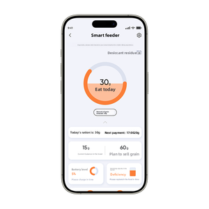 เครื่องให้อาหารสัตว์เลี้ยงอัจฉริยะ พร้อมระบบตรวจสอบแบบเรียลไทม์ วิดีโอสตรีมมิ่ง แดชบอร์ดข้อมูล การจัดการสัตว์เลี้ยงหลายตัว ติดตามพฤติกรรม พร้อมโค้ดต้นฉบับ - Product Image 3
