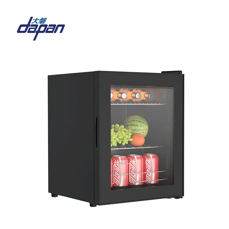 35l front and back door beer refrigerated commercial display freezer coffee table refrigerator