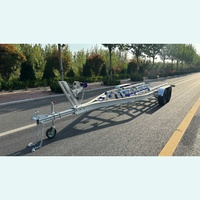 Remorque de bateau à chargement facile, remorque de bateau en aluminium de 28 pieds avec freins hydrauliques et VIN&DOT&CE