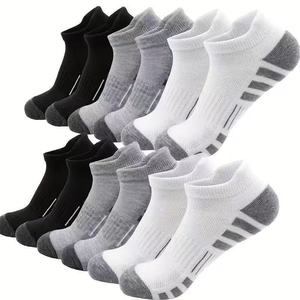 Calcetines deportivos finos para niños, al por mayor, de malla transpirable, para primavera y verano, en negro, blanco y multicolor, para correr y baloncesto, ODM, calcetines de barco Zhuji. - Product Image 1