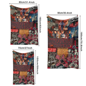 Toalla ChamXue, Toalla de Playa, Toalla de Baño, <span class=keywords><strong>Serie</strong></span> de TV Estadounidense, Secado Rápido, Absorbente, Toalla de Baño y Playa de Fibra Ultrafina, Dibujos Animados, Stranger Things - Product Image 5
