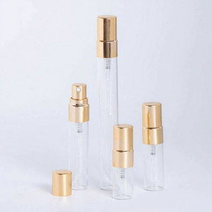 Flacon de parfum en verre de luxe personnalisé, capacité 2ml 3ml 5ml 10ml, rechargeable avec bouchon à vis, estampage à chaud, MOQ 100 pièces - Product Image 1