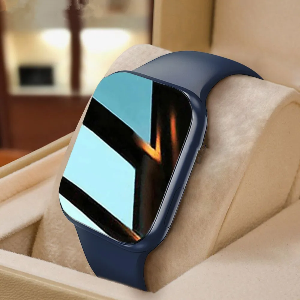 X8 max smartwatch série 6 7, smartwatch esportivo com tela de 1.75 polegadas, monitoramento de frequência cardíaca e sono