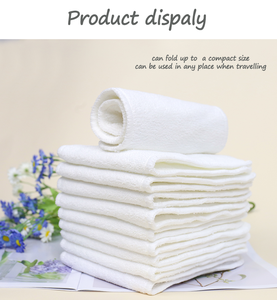 Inserto de pañal de tela suave sed, absorbente de microfibra, seco, 3 capas, almohadilla de inserción de pañal de Microterry Soaker - Product Image 2