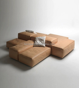 Mobilier de salon minimaliste italien Multi-Configuration DIY <span class=keywords><strong>module</strong></span> combiner canapé design - Product Image 6