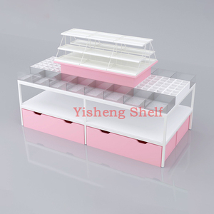 Exhibidores de Tienda Boutique <span class=keywords><strong>Miniso</strong></span> de Diseño de Doble Cara para Joyería, Accesorios, Juguetes, Papelería y Más - Product Image 3