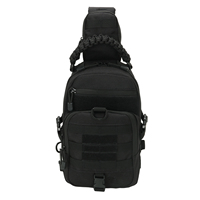 Sac à bandoulière tactique Sling Rover avec système MOLLE, sac à dos d'assaut pour l'aventure en plein air et le transport quotidien