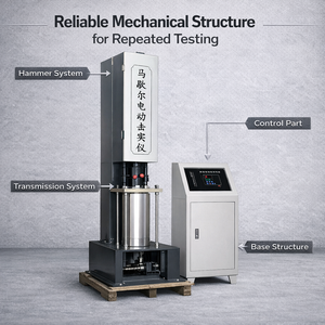 Marshall Elektrischer Verdichter 101,6mm 152,4mm Asphalt-Prüfgerät für Laboranwendungen - Product Image 5