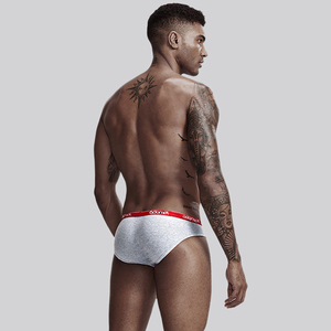 Sous-vêtements en coton de marque Adannu pour hommes Sexy Low-rise Triangle Briefs - Product Image 5