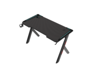 Table de jeu Esports, avec éclairage LED, pour ordinateur portable, bureau de jeu, meilleure vente