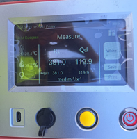 Retroreflectómetro al Mejor Precio para Señalización Vial, Prueba RL+Qd, GPS Portátil para el Sudeste Asiático, Probador de Reflectividad para Seguridad Vial