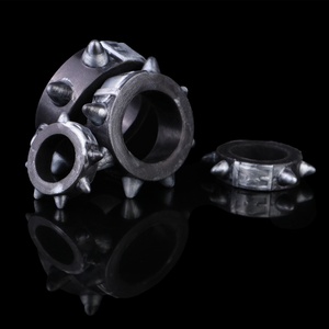 Juego de Anillos para Pene de Silicona Líquida de Colores con 4 Anillos de Diferentes Tamaños para Fácil Extracción y Ajuste, Juguetes Sexuales para Parejas Adultas - Product Image 4