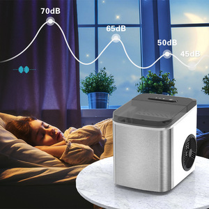 Stainless Steel Ice Maker 12Kg 24H 1.3L Water Tank Automatic Ice Cube Machine For Home Bar Use - Product Image 2