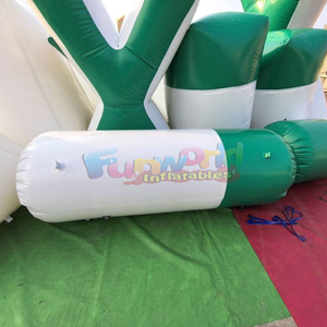 Team building sports games laser archery tag obstacle barriers inflatable paintball bunkers - Product Image 2