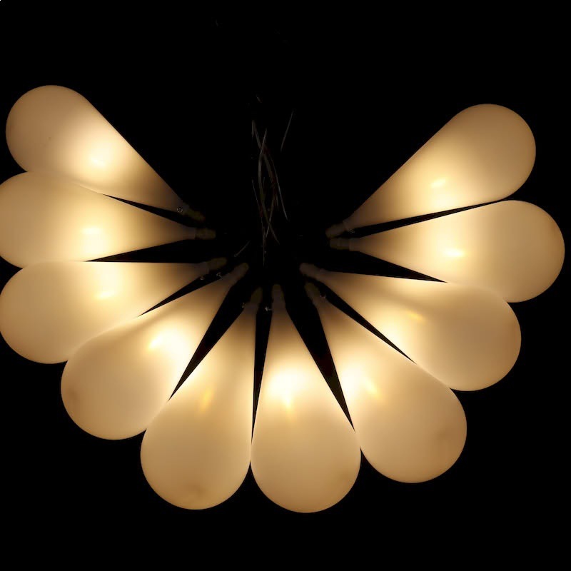 Lustre en larmes d'anges à 10 têtes