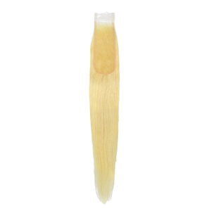 CLJhair Cheveux Humains Malaisiens Remy Blond 613 Fermeture en Dentelle 2x6 Lisse - Product Image 1