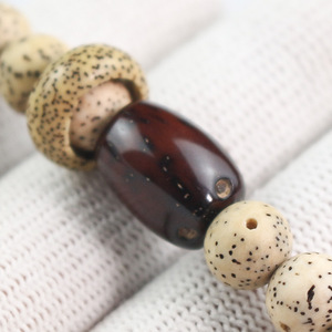 Star <b>Moon</b> Bodhi Seed Bracelet 9mm 21 Beads Unisex Couple Jewelry Gift - Product Image 3