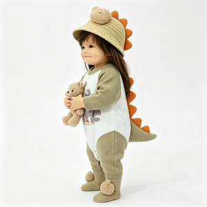 Poupée reborn personnalisée pour tout-petits, poupée fille tendance, poupée bébé réaliste debout, poupée jouet à habiller - Product Image 1