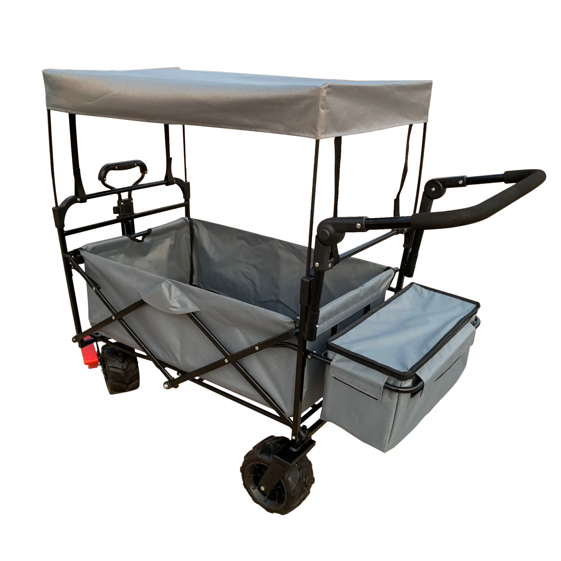حديقة الإطار المعدني التخييم عربة عربة اليد شاحنة للطي المظلة فائدة السفر للطي عربة الشاطئ