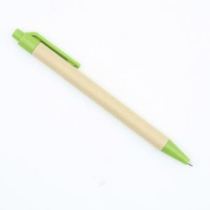 Promotion <b>Creative</b> Stationery Unique Design Plastic Full Color Ballpoint Eco Friendly Custom Recycled Paper Kraft Ball Pen - Product Image 5