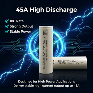 热销 Molicel P42A 4200mah 10C <span class=keywords><strong>3</strong></span>.7v 可充电锂离子电池 21700 锂离子电池 适用于无人机遥控车 - Product Image 2