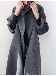 AIMEISI Cappotto Invernale Elegante di Alta Gamma in Lana con Collo Alto e Cashmere per Donne - Product Image 5