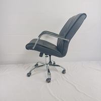 Vente en gros de chaise de bureau en cuir au design moderne chaise de gestionnaire de tâches chaise d'ordinateur commerciale