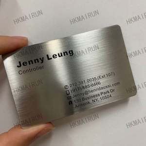 Tarjetas de Visita de Metal Negro con Nombre Grabado Personalizado, de Acero Inoxidable Cortado con Láser, Baratas al por Mayor - Product Image 5