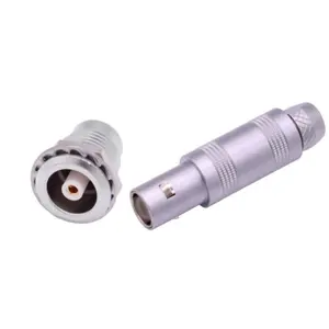 00S Series 50ohm one way coaxial PUSH-PULL connector one pin connector socket and plug