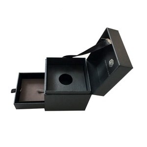 Box Professional Production SIlver Black Pull Out Luxury Jewelry Gift Packaging Box