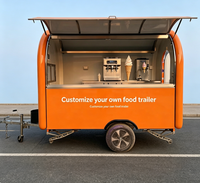 Food Truck Mobile Populaire avec Salle de Bain, Pizza, Tacos, Hot-Dogs, Glaces, Châssis en Aluminium Résistant à la Rouille