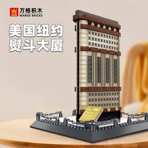Landmark Flatiron Building <span class=keywords><strong>New</strong></span> <span class=keywords><strong>York</strong></span> Architectural Puzzle Block Modelo Construcción Juguete para 5 a 7 años Material de PC - Product Image 6