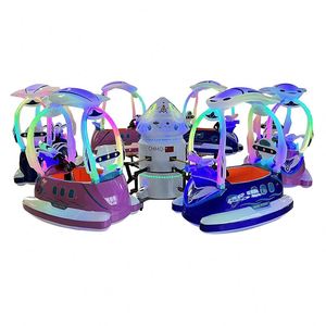 <b>Amusement</b> Park Coin Operated Electric Frp Carousel Horses 360 Rotation Circling Indoor Outdoor Coin Operated <b>Machine</b> - Product Image 1
