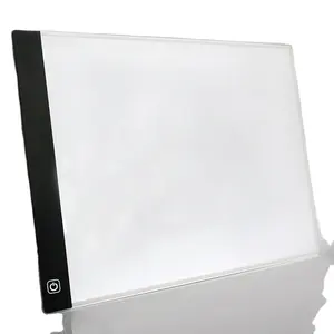 Tablero de dibujo con luz LED Ultra A4, mesa de dibujo, tableta, almohadilla de luz, libro de bocetos, lienzo en blanco para pintar pintura acrílica de acuarela