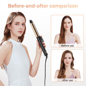 Rizador de Pelo Cónico Multifuncional Ajustable con Cerámica de Turmalina y 10 Ajustes de Temperatura - Product Image 3