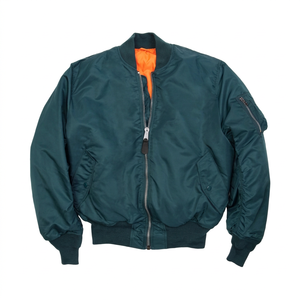 Chaqueta Bomber Acolchada de Invierno para Hombre, Talla Grande, Marca Personalizada, Reversible con Forro de Piel de Oveja, Transpirable, Resistente al Viento, con Relleno de Poliéster - Product Image 1