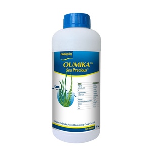 Engrais liquide à libération rapide à base d'algues et d'acide alginique pour l'agriculture biologique, pour fertilisation foliaire, adapté à toutes les plantes - Product Image 1