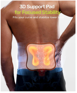 Ceinture lombaire respirante personnalisée avec 8 baleines et coussinet 3D pour un soutien lombaire puissant, pour hommes et femmes - Product Image 3
