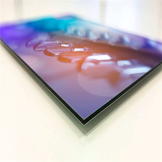 Заводская цена, печать на дибонд панели Alu-Dibond ACP, вывеска, Матовый Алюминиевый металлический художественный принт