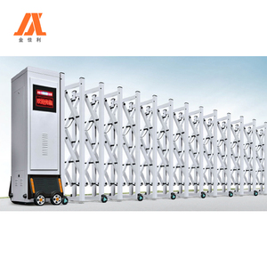 <span class=keywords><strong>Portail</strong></span> coulissant extérieur en accordéon, en alliage d'aluminium, électrique, industriel, rétractable - Product Image 5