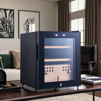 Humidor électrique de haute qualité pour cigares, petit modèle, 48L, avec thermostat réglable, mini réfrigérateur à cigares