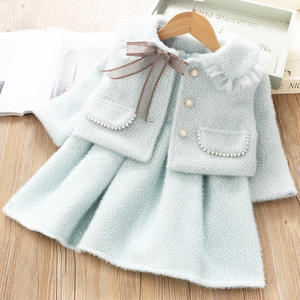 Robes d'hiver décontractées pour filles, designs pakistanais, livraison en ligne, vêtements avec vestes chaudes pour enfants - Product Image 5