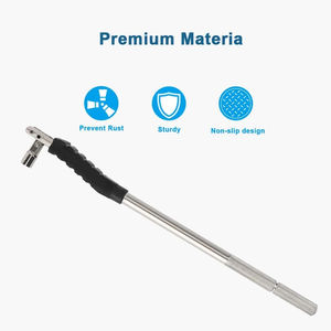 <span class=keywords><strong>Tige</strong></span> d'installation avec embout en caoutchouc, construction en acier durable, poignée antidérapante, installation et retrait faciles pour - Product Image 2