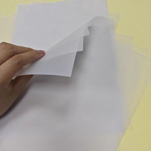 Papier calque A4/A3 de haute stabilité Papier glassine de sérigraphie sulfurique au carbone avec double revêtement d'amidon des deux côtés - Product Image 4